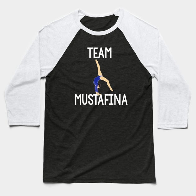 Team Mustafina Baseball T-Shirt by jordynslefteyebrow